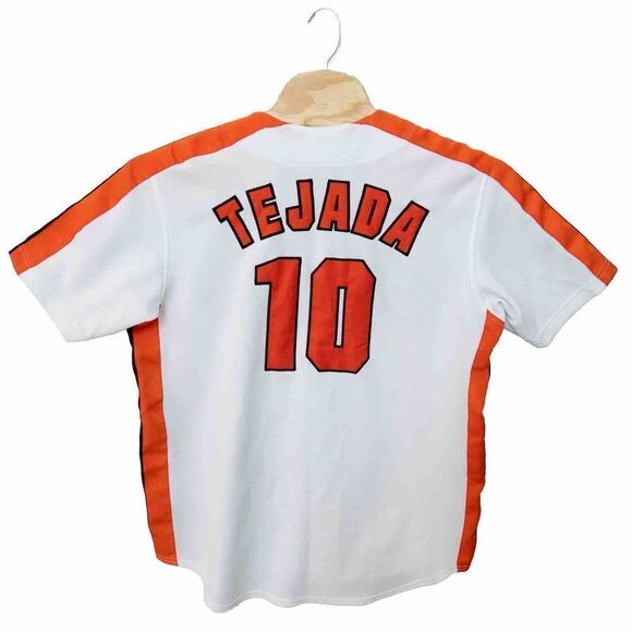 True Fan‎ Baltimore Orioles Tejada Jersey Mens Large - Picture 2 of 7